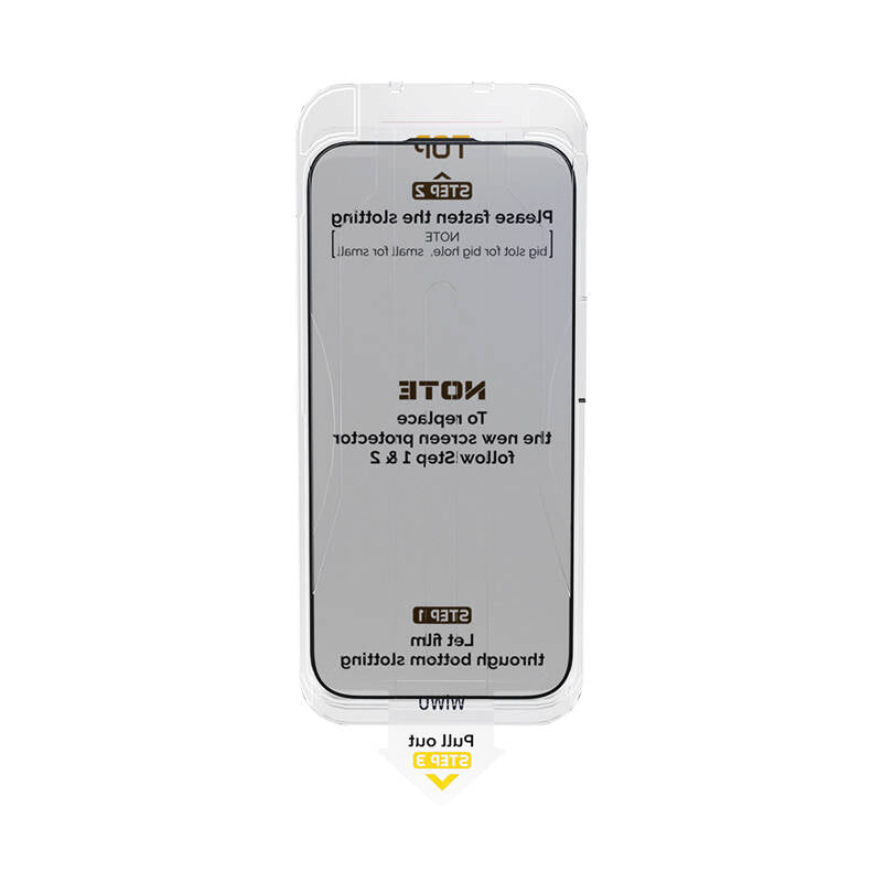 Wiwu Wi-SQ009 iPhone 15 Pro Max Easy Install iPrivacy 360° Anti-Peep Oleofobik Temperli Cam Ekran Koruyucu + Kolay Uygulama Aparatlı Wiwu Wi-SQ009 iPhone 15 Pro Max Easy Install iPrivacy 360° Anti-Peep Oleofobik Temperli Cam Ekran Koruyucu + Kolay Uygulama Aparatlı